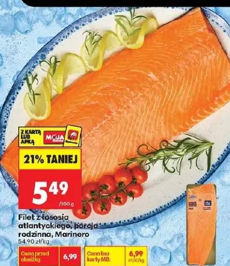 Filet z łososia atlantyckiego, bórcia rodzinna