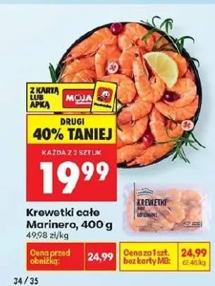 Krewetki całe Marinero