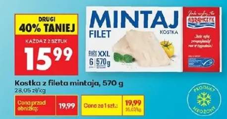 Kostka z fileta mintaja