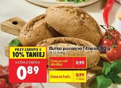 Bułka poranna fitness
