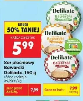 Ser pleśniowy Bawarski różne rodzaje