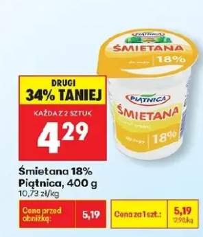 Śmietana 18%