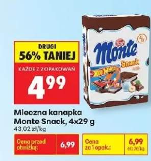 Mleczna kanapka Snack