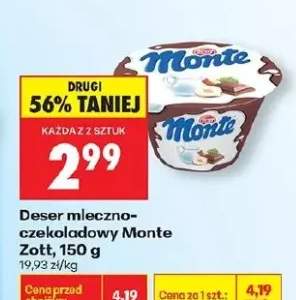 Deser mleczno-czekoladowy
