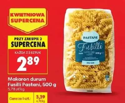 Makaron durum Fusilli
