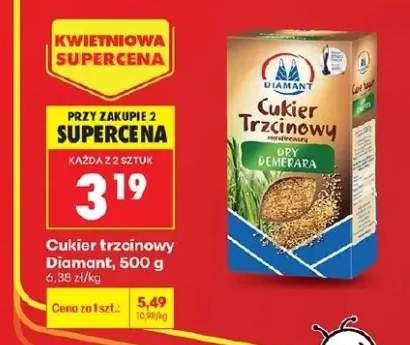 Cukier trzcinowy nierafinowany Demerara