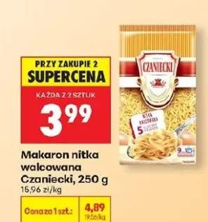 Makaron nitka walcowana