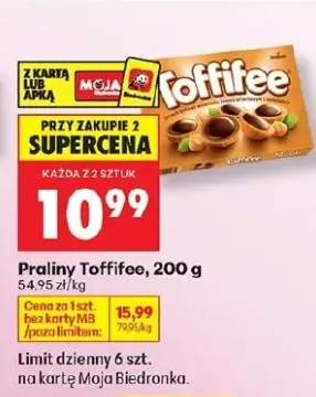 Praliny Toffifee