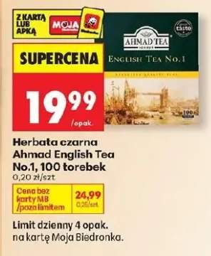 Herbata czarna English Tea No.1 100 torebek