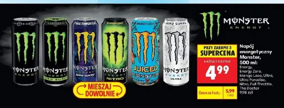 Napój energetyczny Energy