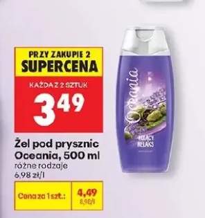 Żel pod prysznic różne rodzaje