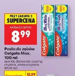 Pasta do zębów Max White sparkle diamonds