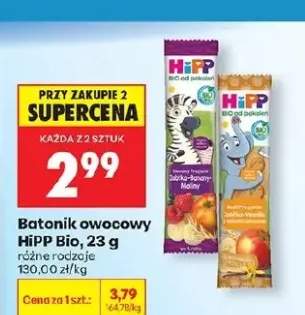 Batonik owocowy Bio różne rodzaje