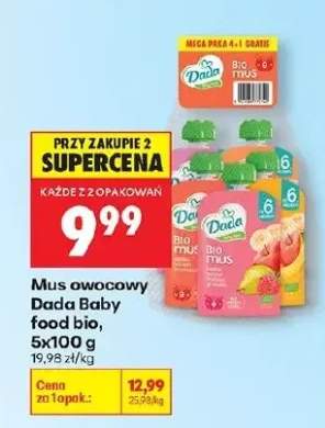 Mus owocowy Bio Plus