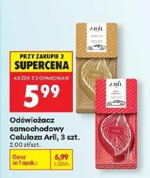 Odświeżacz samochodowy Celuloza