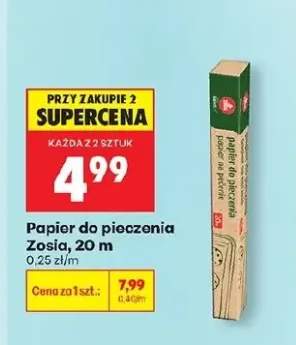 Papier do pieczenia Zosia