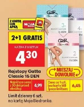 Rajstopy Classic 15 DEN