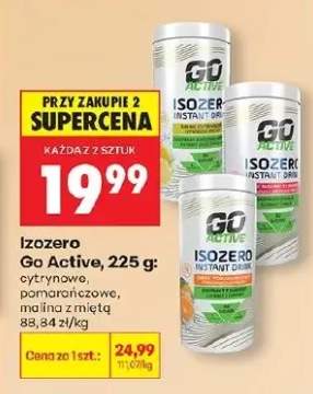 Napój izotonicznyy Go Active cytrynowy