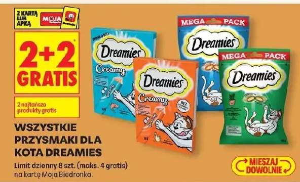 Przysmaki dla kota Dreamies Creamy