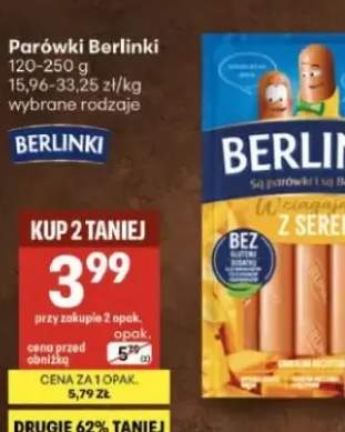 parowki z serem