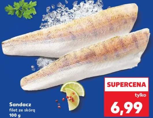 sandacz filet
