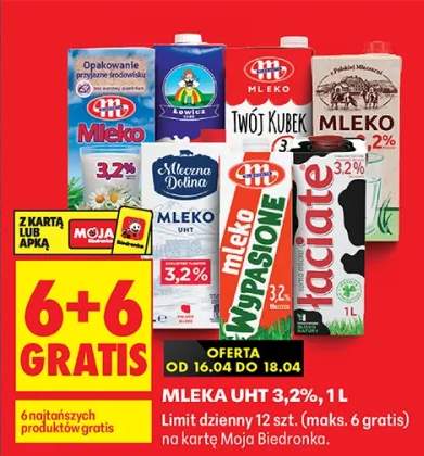 Mleko UHT 3,2%, 1l