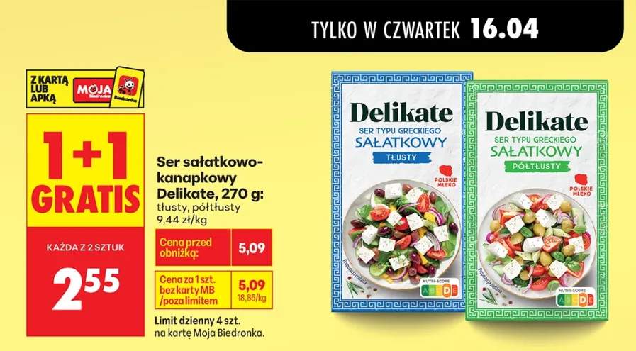 Ser sałatkowo-kanapkowy tłusty