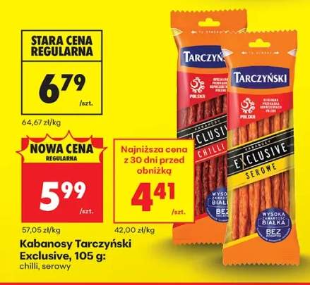 Kabanosy Exclusive chilli