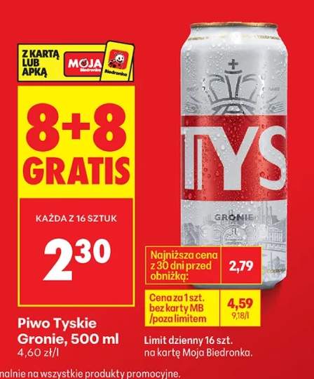 Piwo Tyskie Gronie