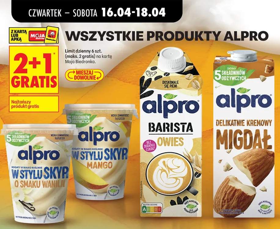 Napój barista owies mango