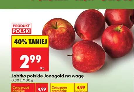 Jabłko polskie Jonagold na wagę