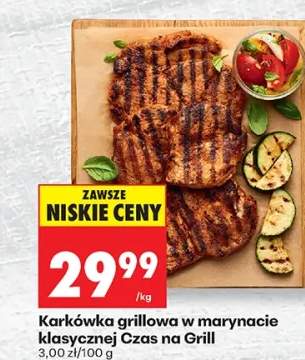 Karkówka grillowa w marynacie klasycznej