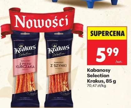 Kabanosy Selection z kurczaka