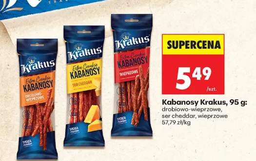 Kabanosy drobiowo-wieprzowe