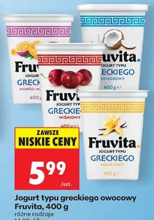 Jogurt typu greckiego owocowy