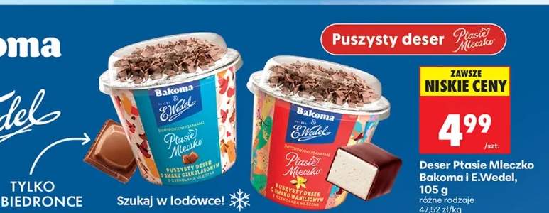 Deser Ptasie Mleczko