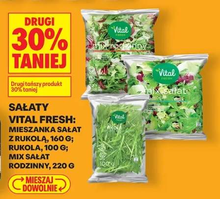 Mieszanka sałat z rukolą