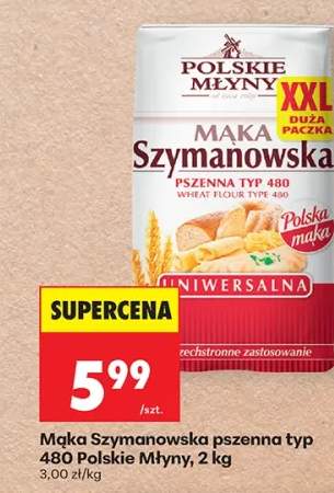 Mąka Szymanowska pszenna typ 480