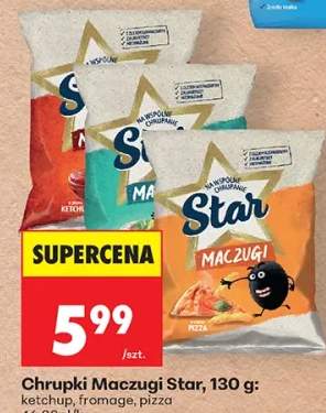 Chipsy Maczugi ketchup