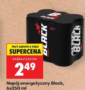Napój energetyczny Black