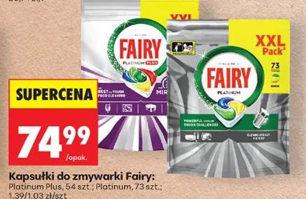 Kapsułki do zmywarki Platinum Plus