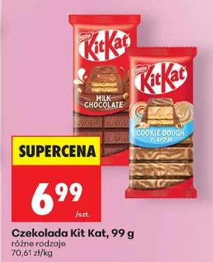 Czekolada Kit Kat różne rodzaje