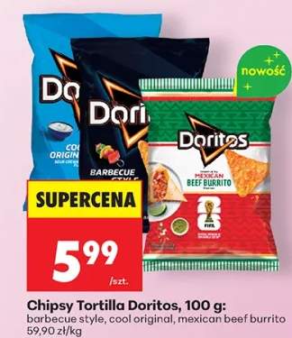 Chipsy tortilla barbecue style