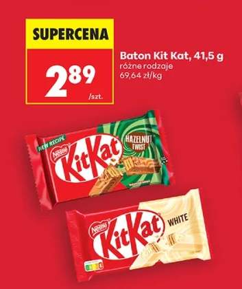 Baton Kit Kat różne rodzaje