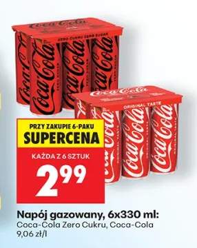 Napój gazowany Coca-Cola Zero Cukru
