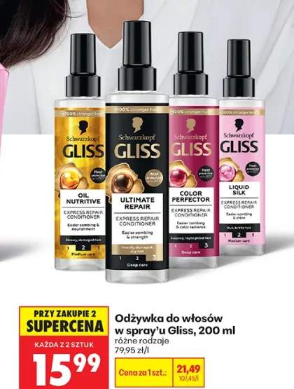 Odżywka do włosów w spray'u Oil Nutritive Express Repair Conditioner