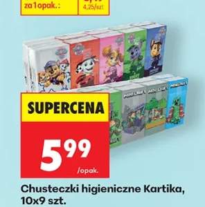 Chusteczki higieniczne