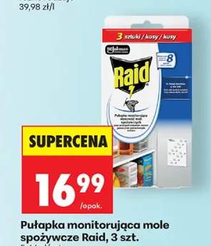 Pułapka monitorująca mole spożywcze