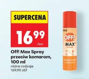 Spray przeciw komarom Max