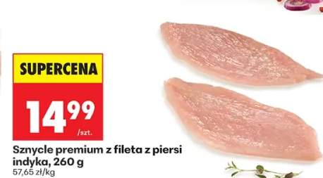 Sznycel premium z fileta z piersi indyka